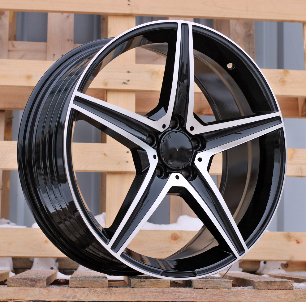 Jante Mercedes 19x8 ET43 5x112 - Black Polished
