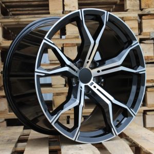 Jante BMW 21x9,5 ET37 5x112 - Black Polished+Powder Coating