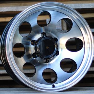 Jante 4X4 17x10 ET-52 6x139,7 - Black Polished