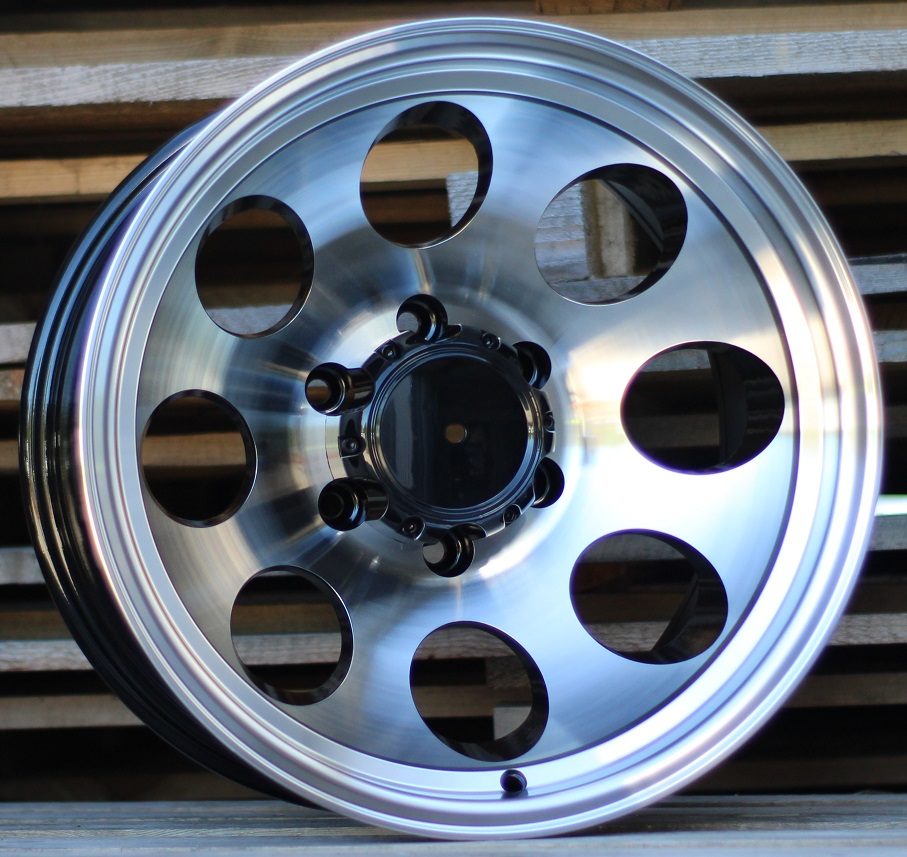Jante 4X4 17x10 ET-52 6x139,7 - Black Polished