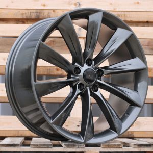 Jante Tesla 20x9,5 ET40 5x114,3 - Gun Metal