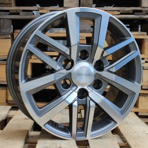 Jante Toyota 17x7,5 ET25 6x139,7 - Grey Polished