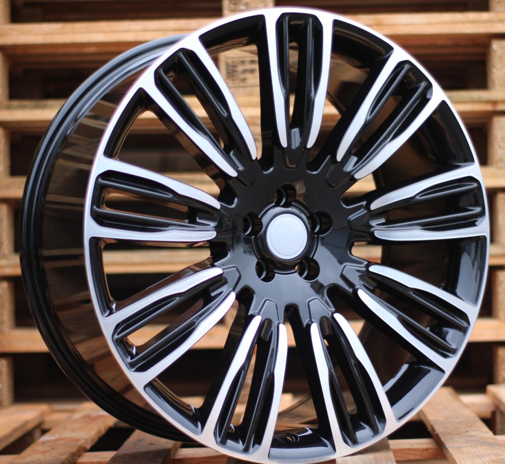 Jante Land Rover 22x9,5 ET42,5 5x120 - Black Polished