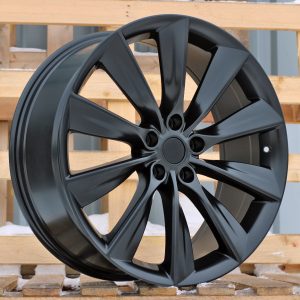 Jante RACIN 21x9 ET40 5x120 - Black Half Matt