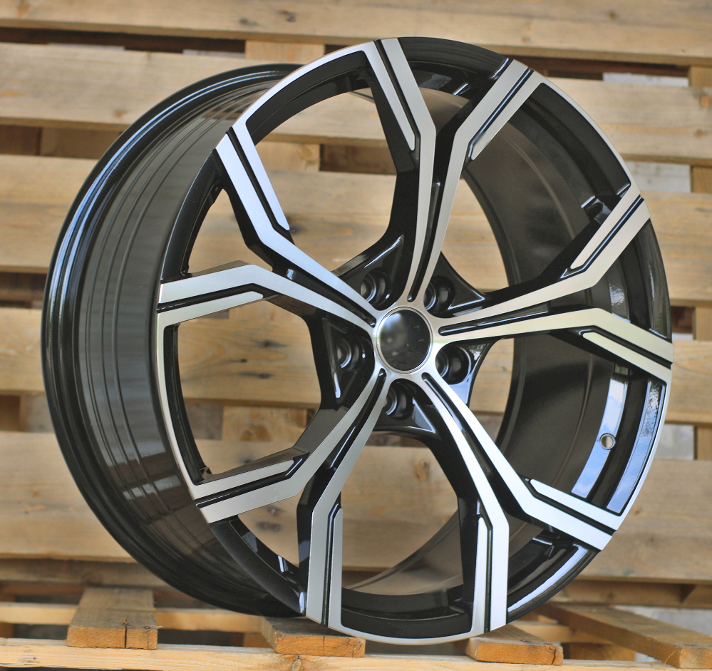 Jante Audi 19x8,5 ET40 5x112 - Black Polished