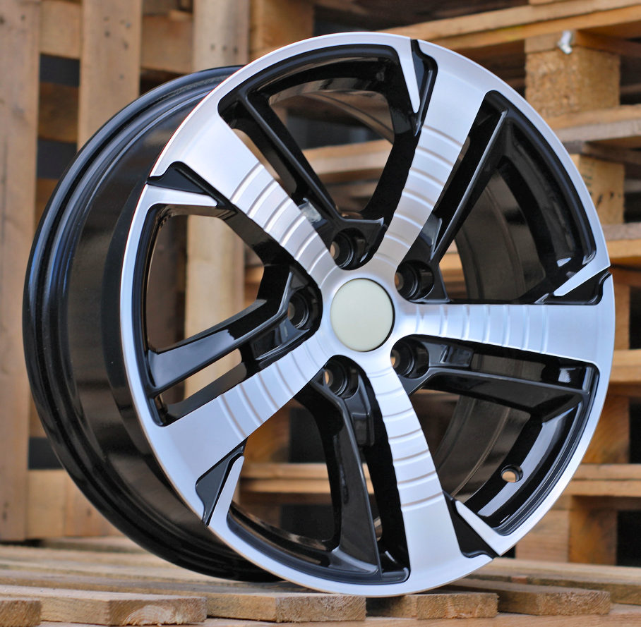 Jante Peugeot 16x7 ET25 4x108 - Black Polished