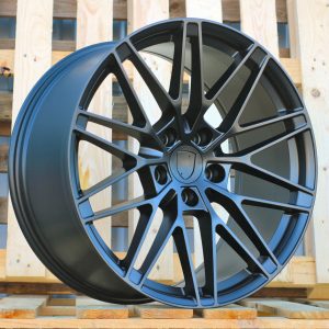 Jante Porsche 20x7,5 ET32 5x130 - Black Half Matt