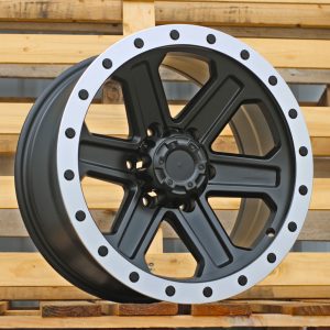 Jante 4X4 17x8,5 ET 6x139,7 - Black Matt