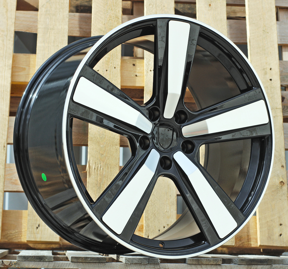 Jante Porsche 22x10 ET48 5x130 - Black Polished