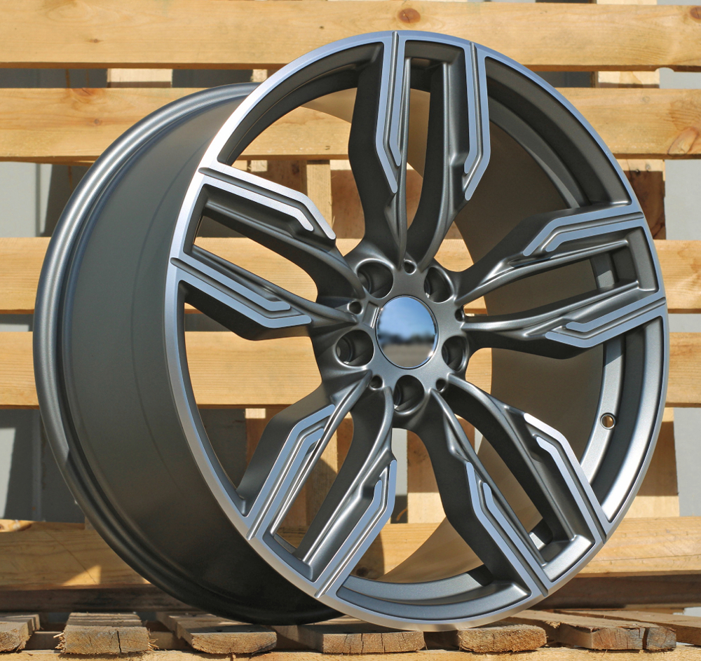 Jante BMW 20x10 ET41 5x112 - Grey Polished Half Matt