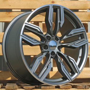 Jante BMW 20x8,5 ET25 5x112 - Grey Polished Half Matt