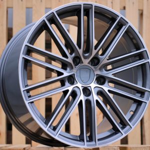 Jante Porsche 20x11 ET60 5x130 - Grey Polished