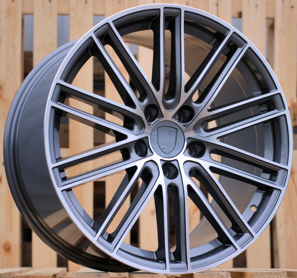 Jante Porsche 20x11 ET60 5x130 - Grey Polished