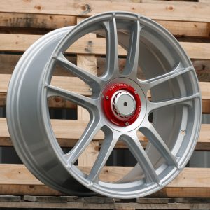 Jante RACIN 19x8,5 ET45 5x100|5x112 - FF Silver