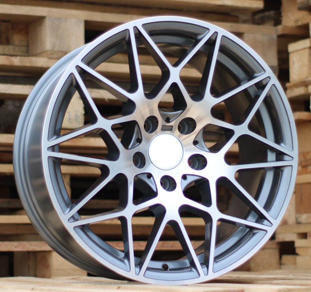 Jante BMW 19x9,5 ET40 5x120 - Grey Polished+Powder Coating