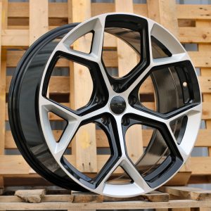 Jante Audi 20x9 ET35 5x112 - Silver Shining+Black