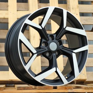 Jante Ford 19x8 ET47,5 5x108 - Black Polished Half Matt