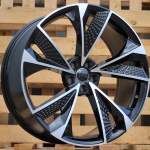Jante Audi 18x8 ET35 5x112 - Black Polished
