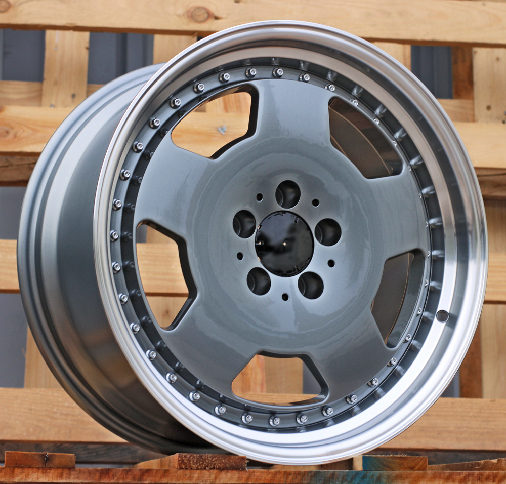 Jante Mercedes 18x9 ET30 5x112 - Graphite+Polished Lip