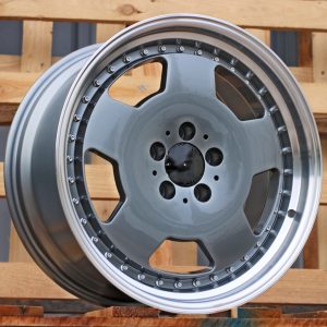 Jante Mercedes 18x8 ET35 5x112 - Graphite+Polished Lip