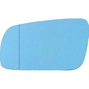 Vidro de espelho, espelho retrovisor exterior Esquerdo para Audi A3 96-00