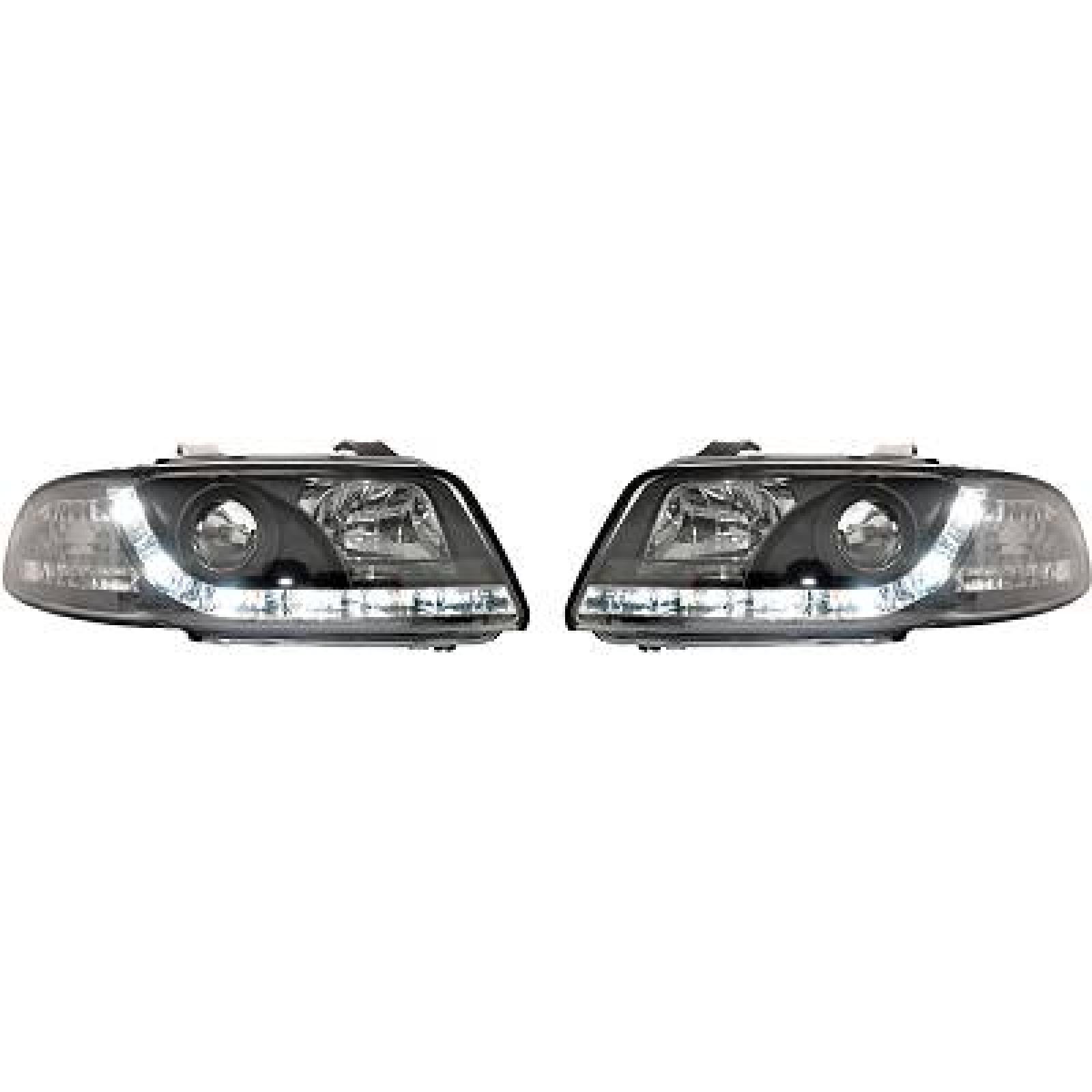 Jogo de faróis principais para Audi A4 Berlina/Avant (8D2) 94-98