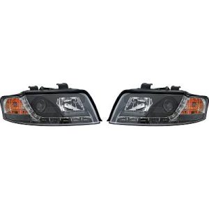 Jogo de faróis principais para Audi A4 Berlina/Avant (8E) 00-04