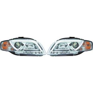 Jogo de faróis principais para Audi A4 Berlina/Avant (8E) 04-07