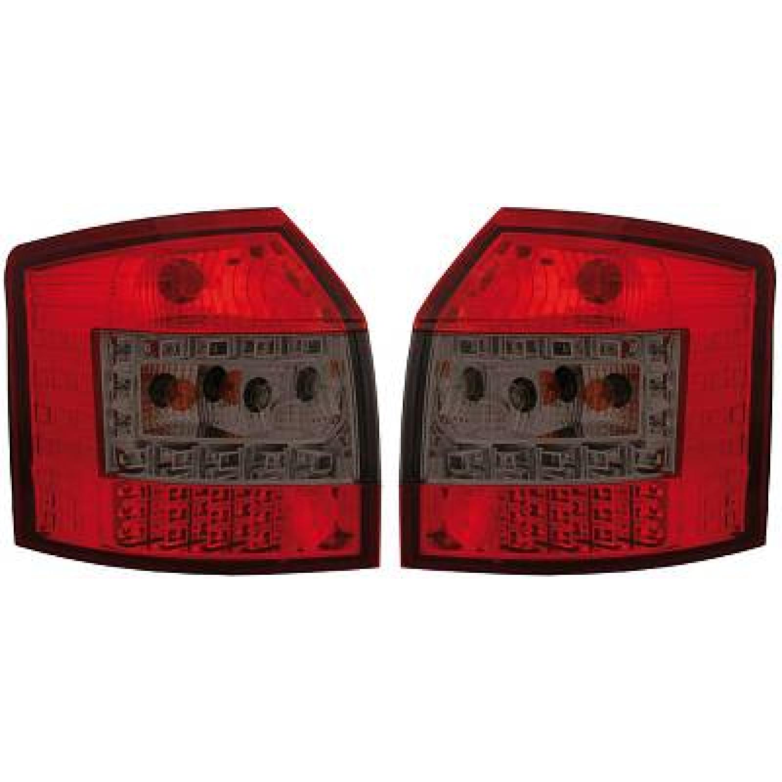 Jogo de farolins traseiros para Audi A4 Berlina/Avant (8E) 00-04