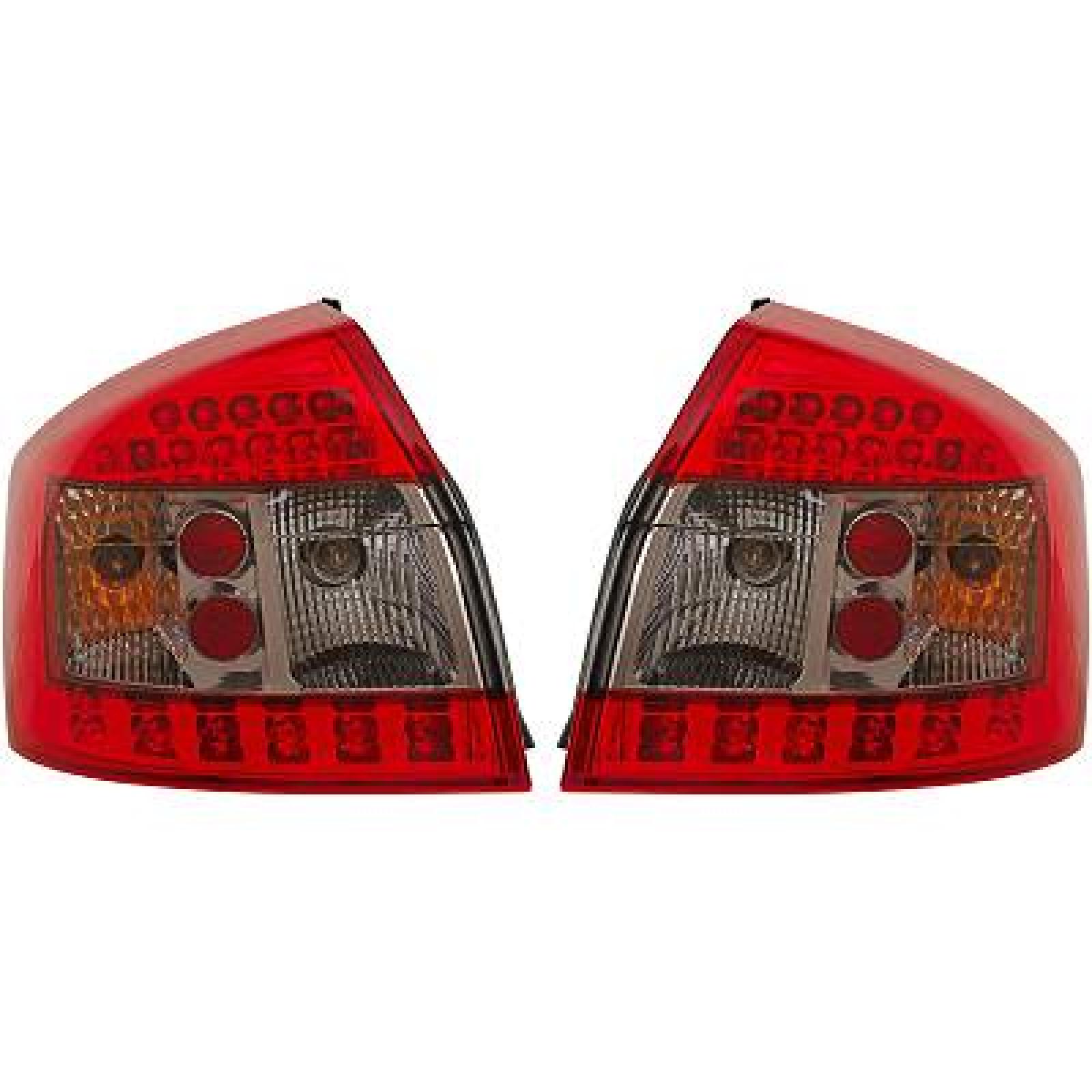 Jogo de farolins traseiros para Audi A4 Berlina/Avant (8E) 00-04