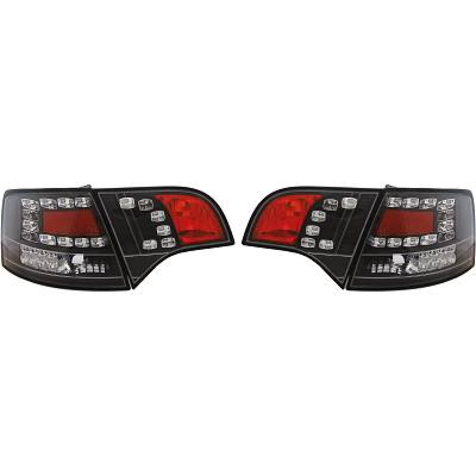 Jogo de farolins traseiros para Audi A4 Berlina/Avant (8E) 04-07