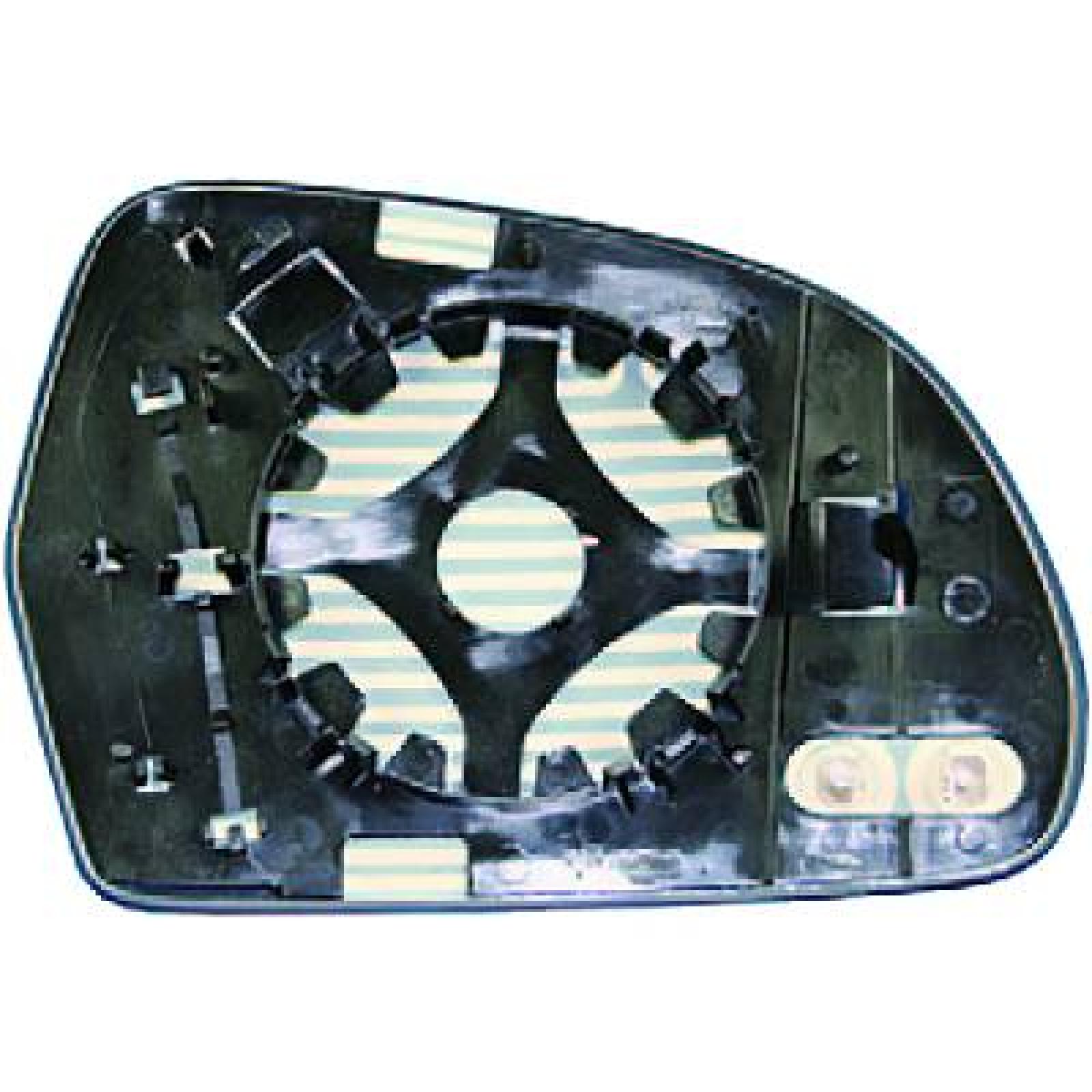 Vidro de espelho, espelho retrovisor exterior Esquerdo para Audi A3 Berlina/Sportb./Cabrio 08-12