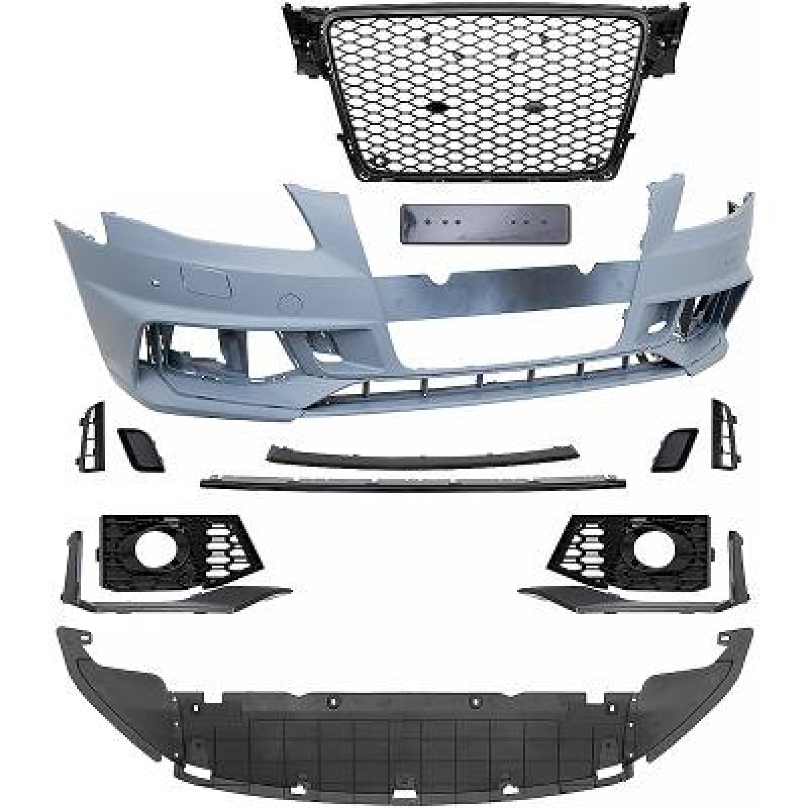 Pára-choques Dianteiro para Audi A4 Berlina/Avant (8K/8E) 07-11
