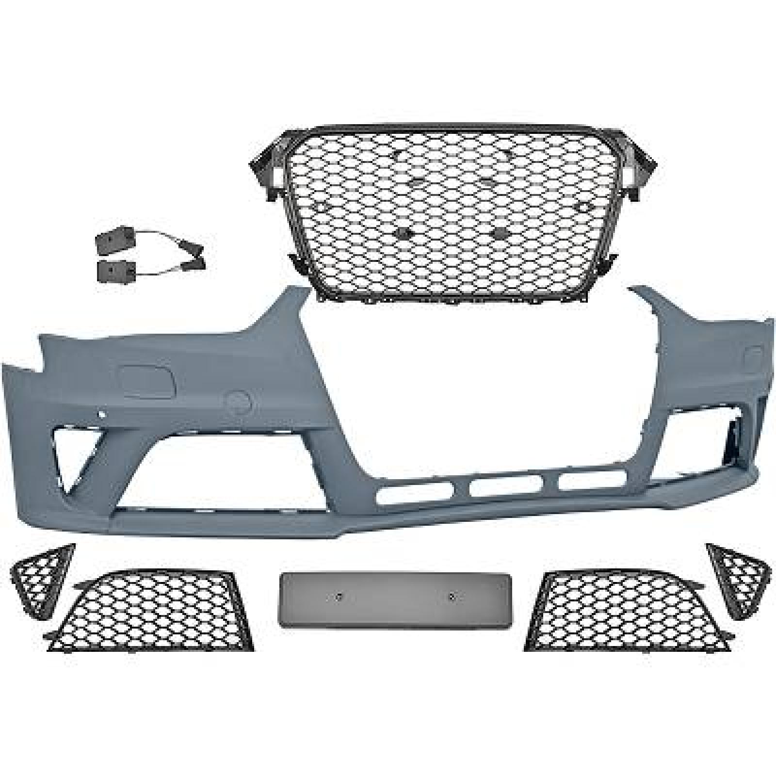 Pára-choques Dianteiro para Audi A4 Berlina/Avant (8K/8E) 11-15