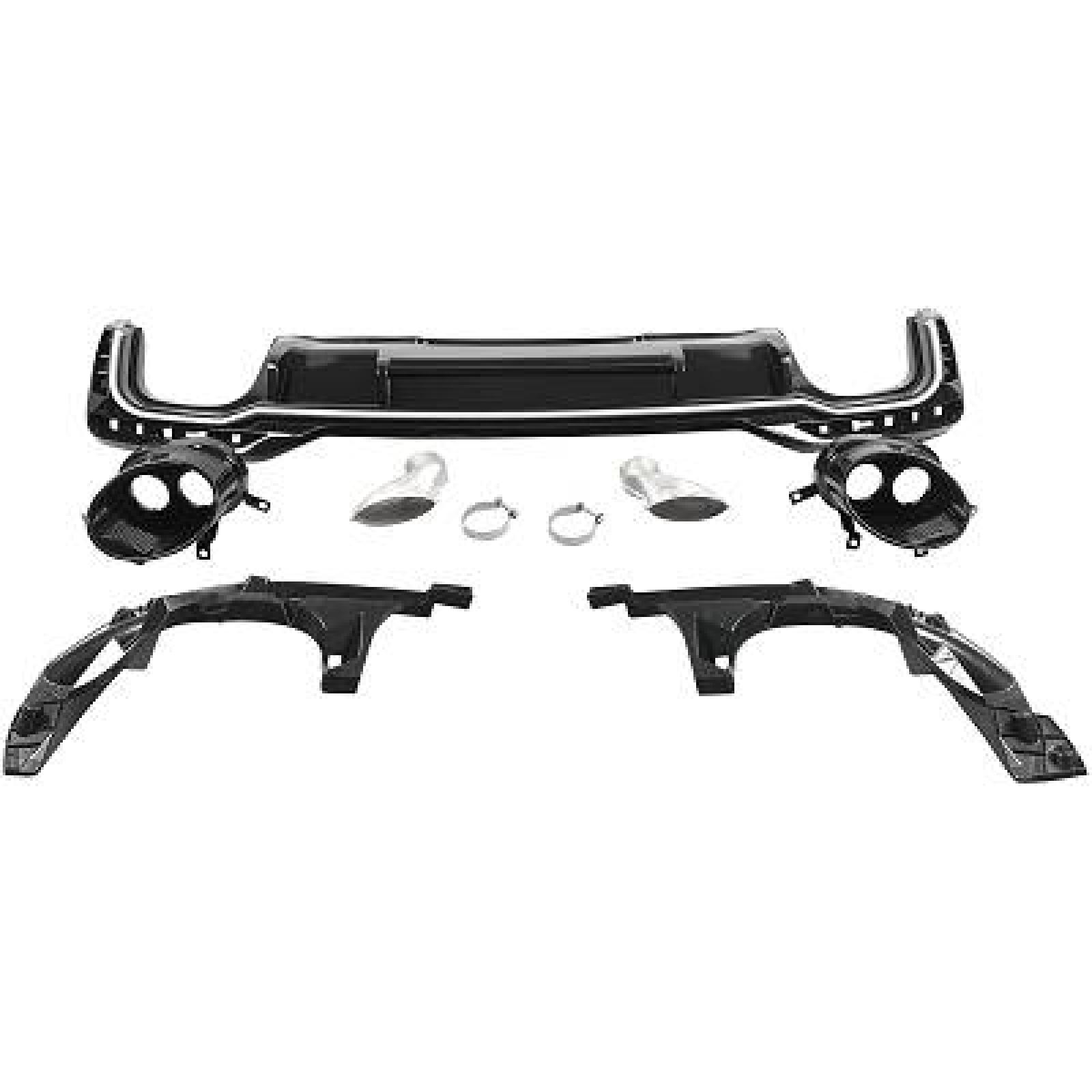 Guarnição, pára-choques Traseiro para Audi A4 Berlina/Avant (B9) 19->>