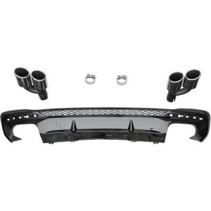 Guarnição, pára-choques Traseiro para Audi A4 Berlina/Avant (B9) 19->>