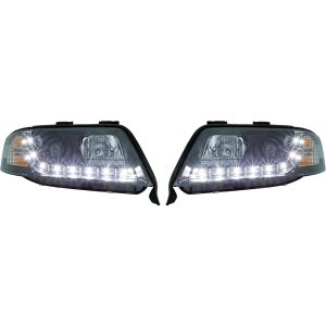 Jogo de faróis principais para Audi A6 (Typ 4B) 97-01