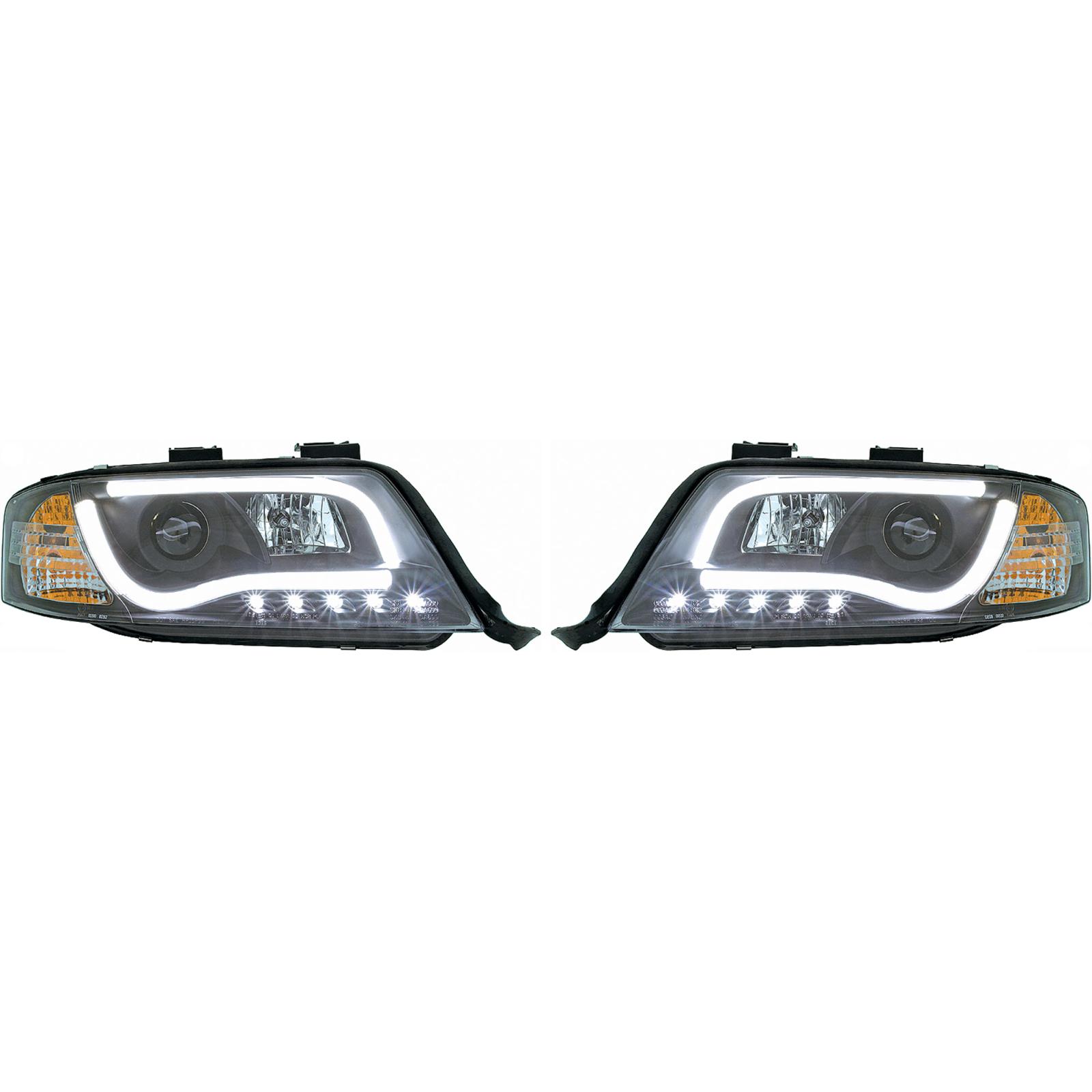 Jogo de faróis principais para Audi A6 (Typ 4B) 97-01