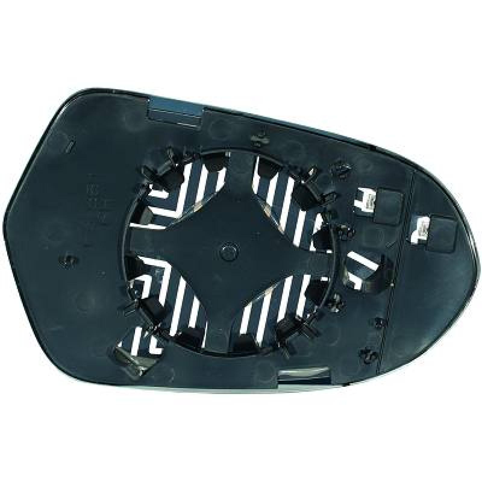 Vidro de espelho, espelho retrovisor exterior Direito para Audi A6 (Typ 4G) 11-14