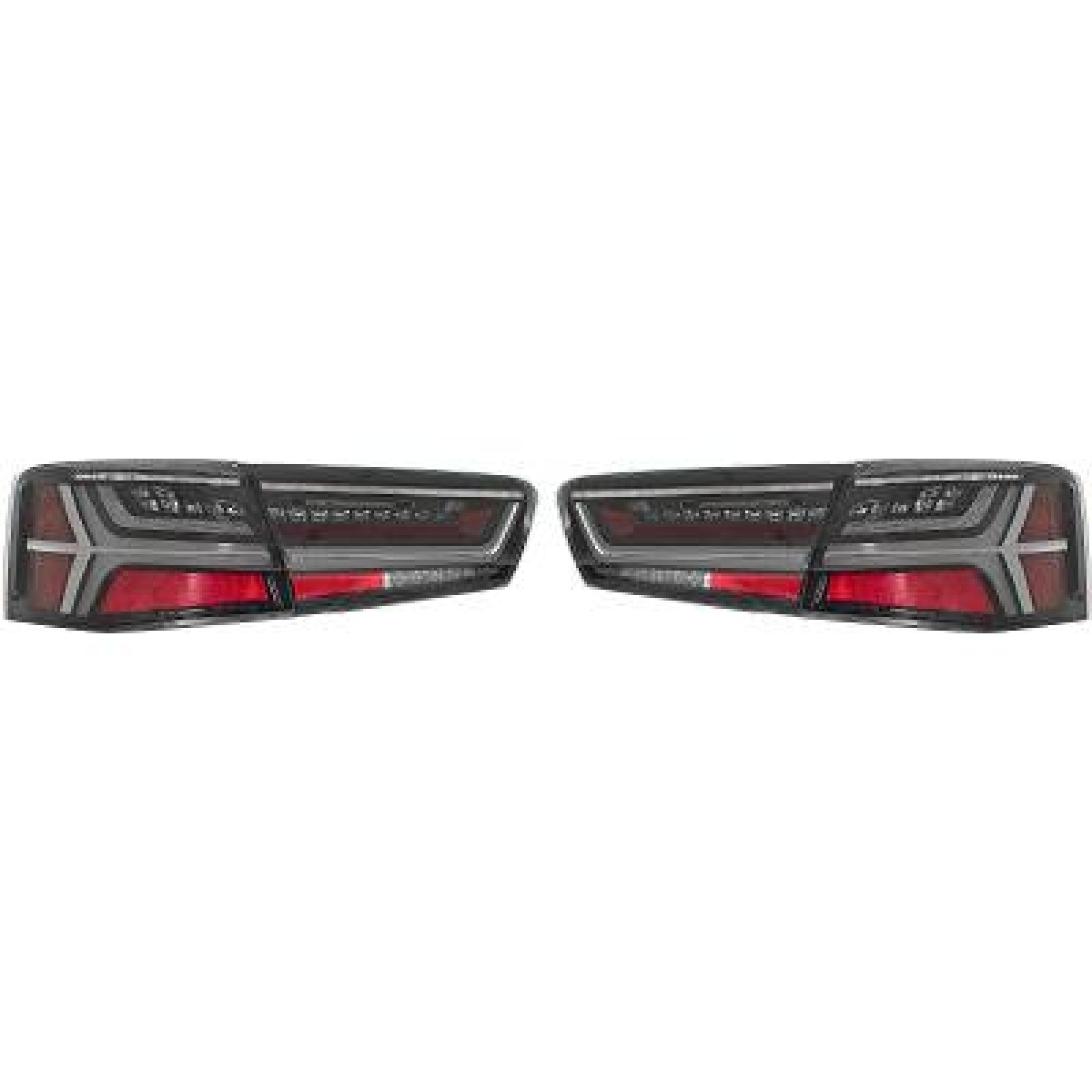 Jogo de farolins traseiros para Audi A6 11-14