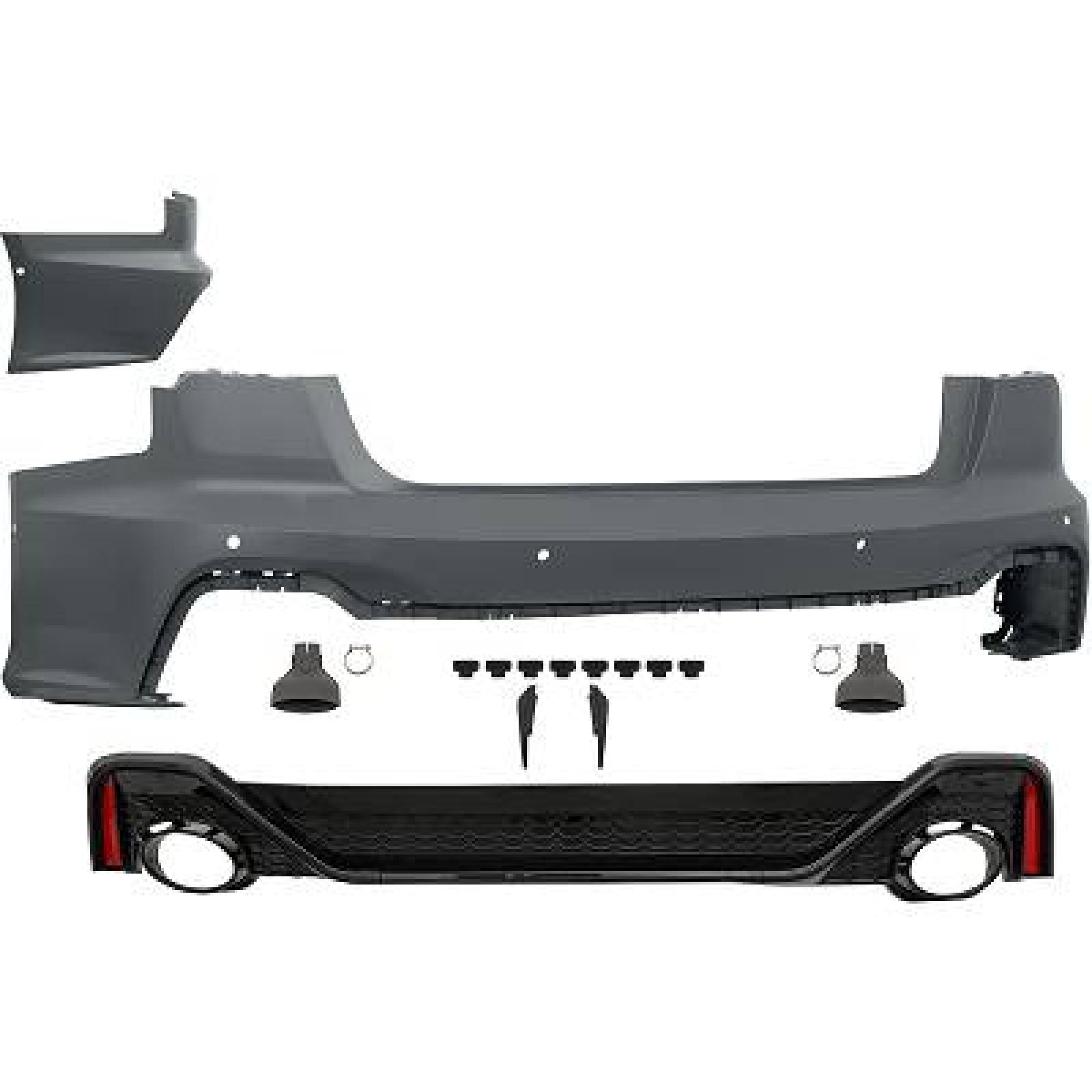 Pára-choques Traseiro para Audi A6 18->>