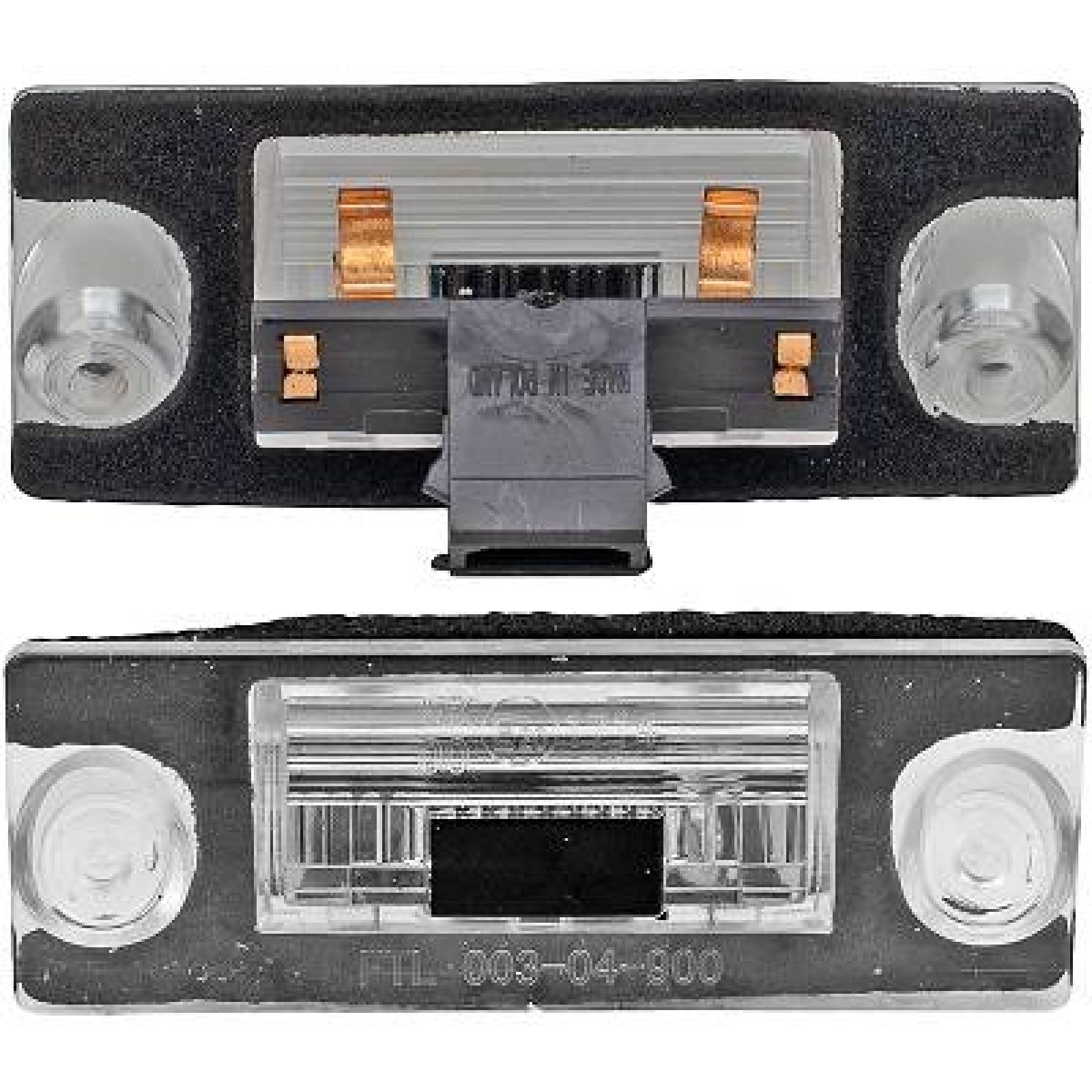 Luz de chapa de matrícula Esquerdo para Audi A4 Berlina/Avant (8D2) 94-98