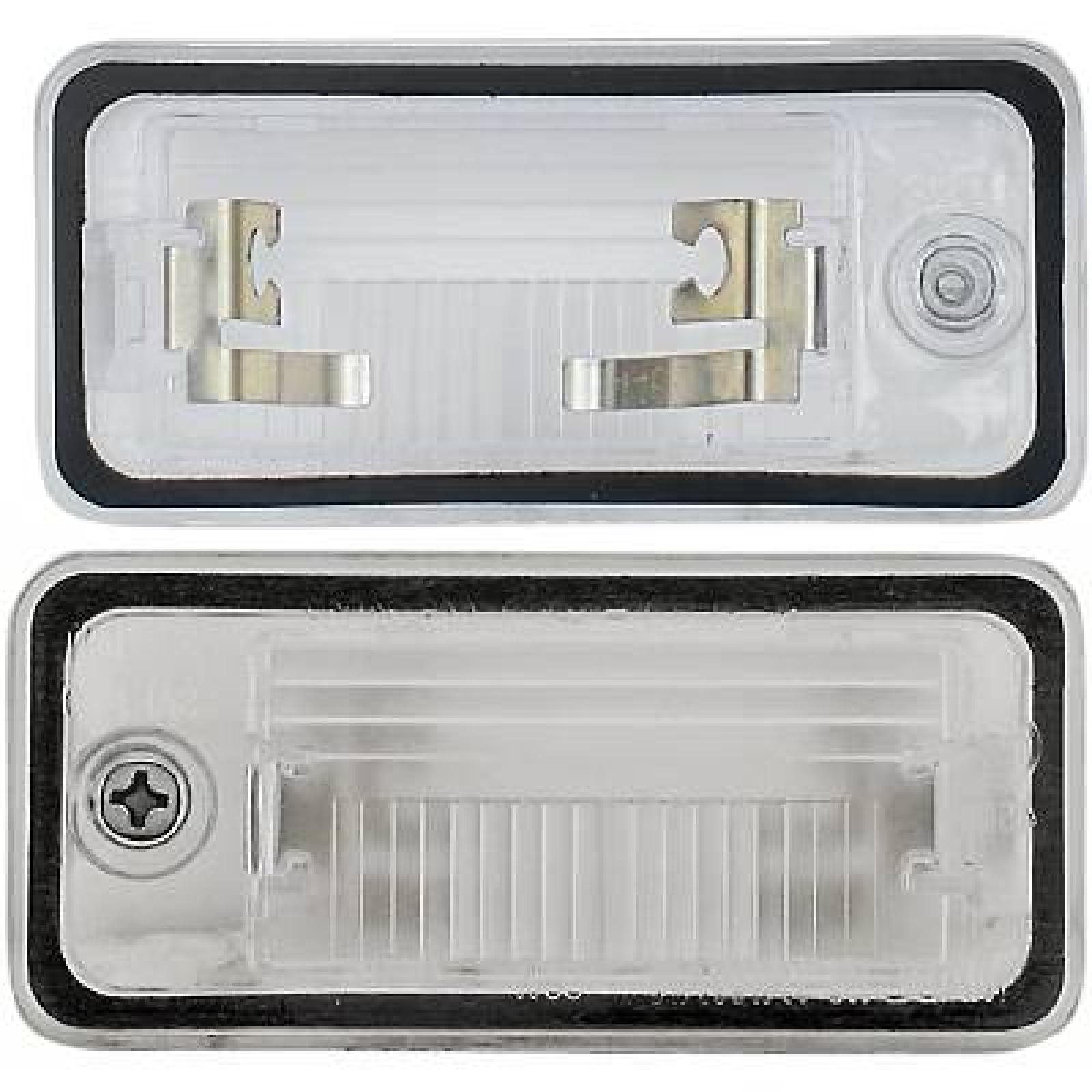 Luz de chapa de matrícula Esquerdo para Audi A6 (Typ 4F2/4F5) 04-08