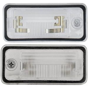 Luz de chapa de matrícula Esquerdo para Audi Q7 09->>