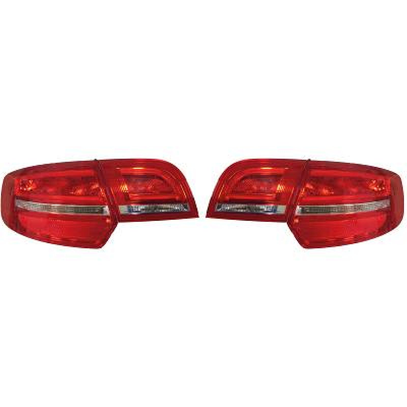 Jogo de farolins traseiros para Audi A3 03-08