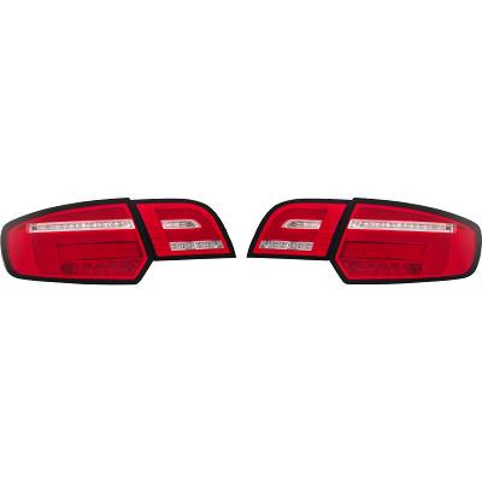 Jogo de farolins traseiros para Audi A3 Berlina/Sportb./Cabrio 08-12