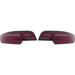 Jogo de farolins traseiros para Audi A3 Berlina/Sportb./Cabrio 08-12