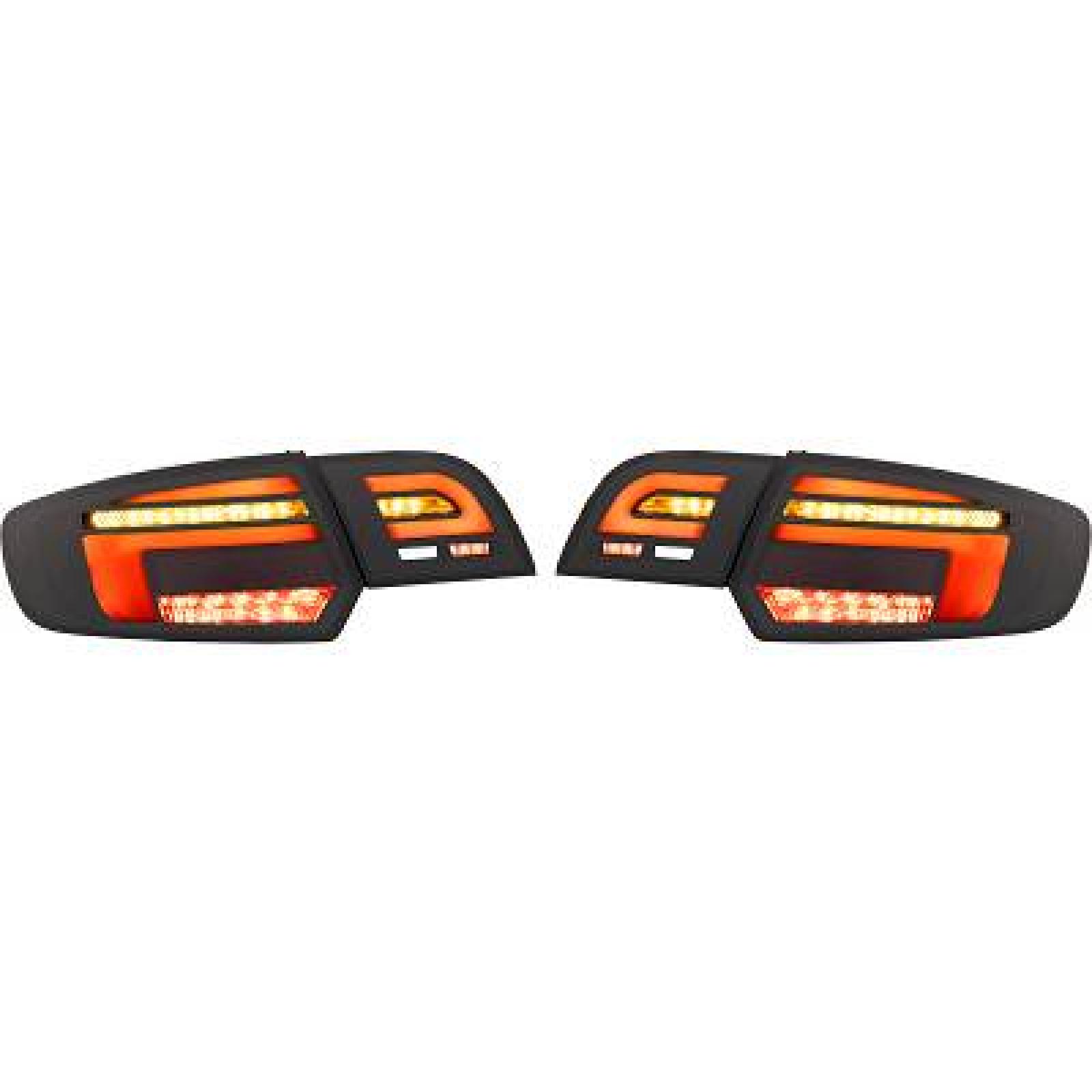 Jogo de farolins traseiros para Audi A3 Berlina/Sportb./Cabrio 08-12