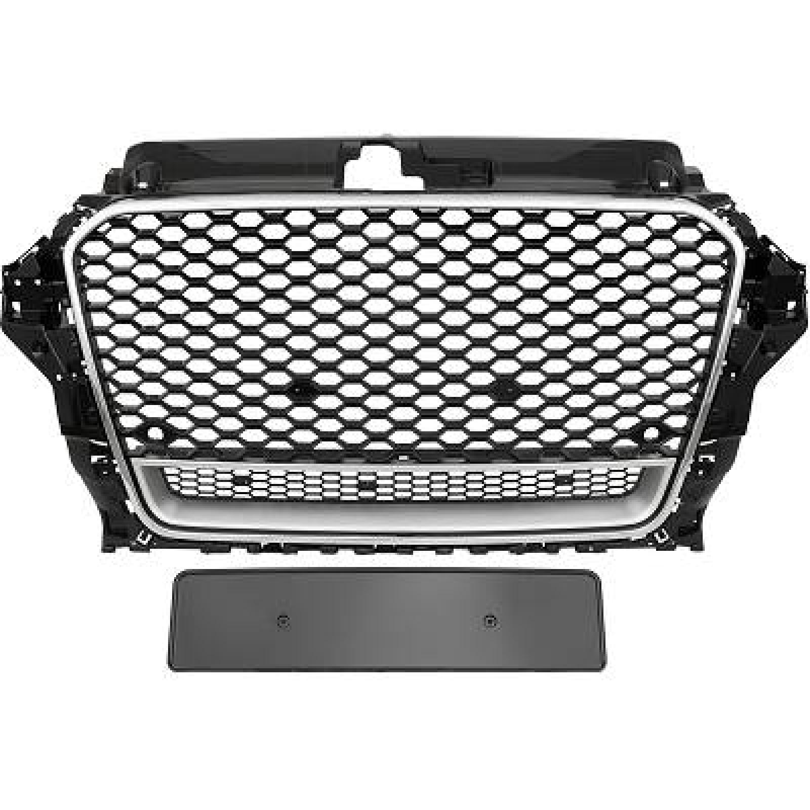 Grelha de radiador para Audi A3 Berlina/Sportb./Cabrio 12-16