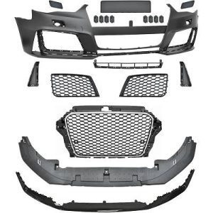 Pára-choques Dianteiro para Audi A3 Berlina/Sportb./Cabrio 12-16